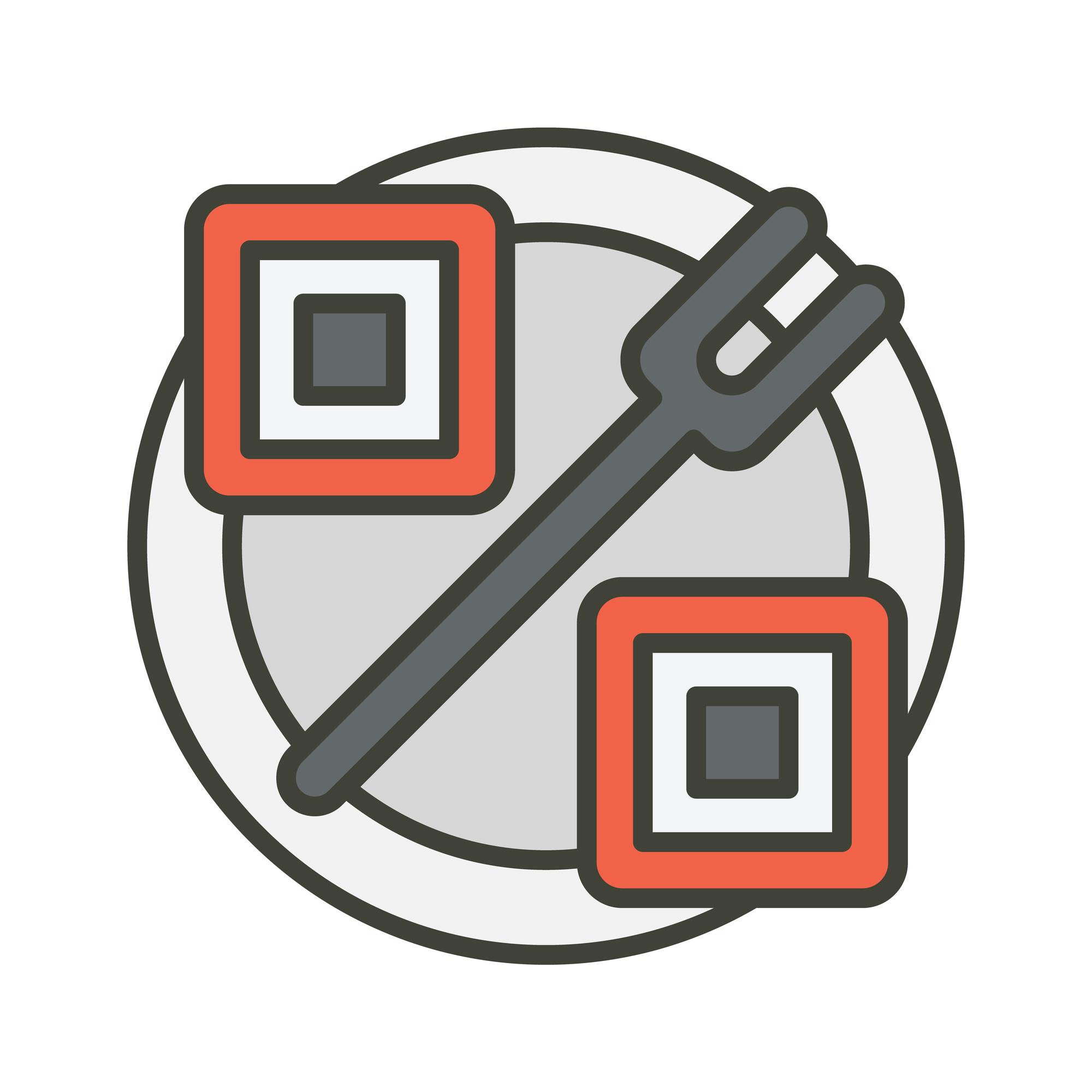 Embroidery Atelier — premium handcraft subscription logo